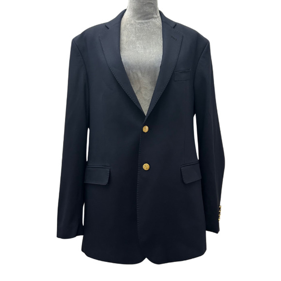 Vineyard Vines by Shep & Ian Boathouse Performance Wool Navy Blazer Size 44L - Picture 5 of 15